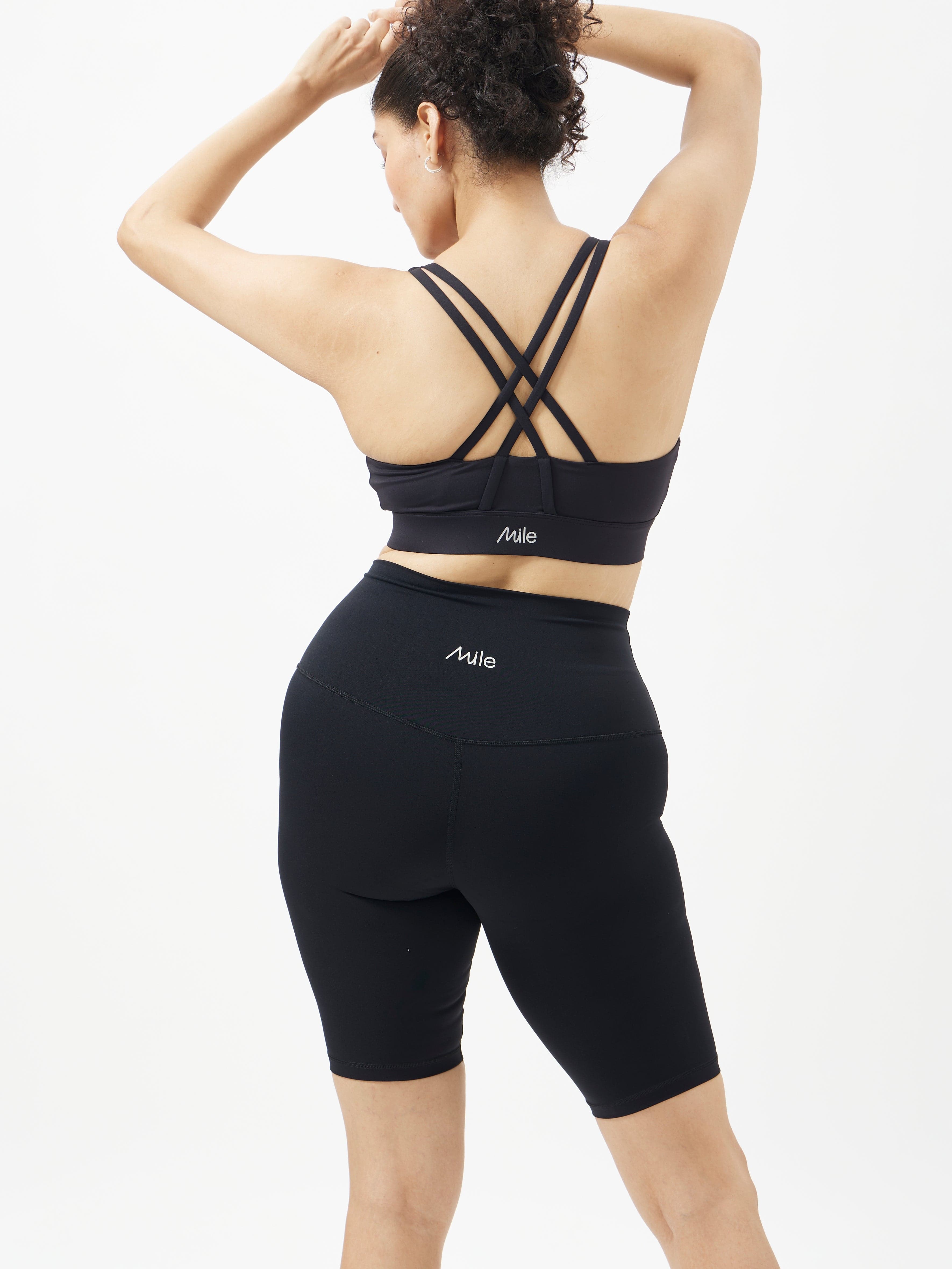 Coal Seamless Biker Shorts