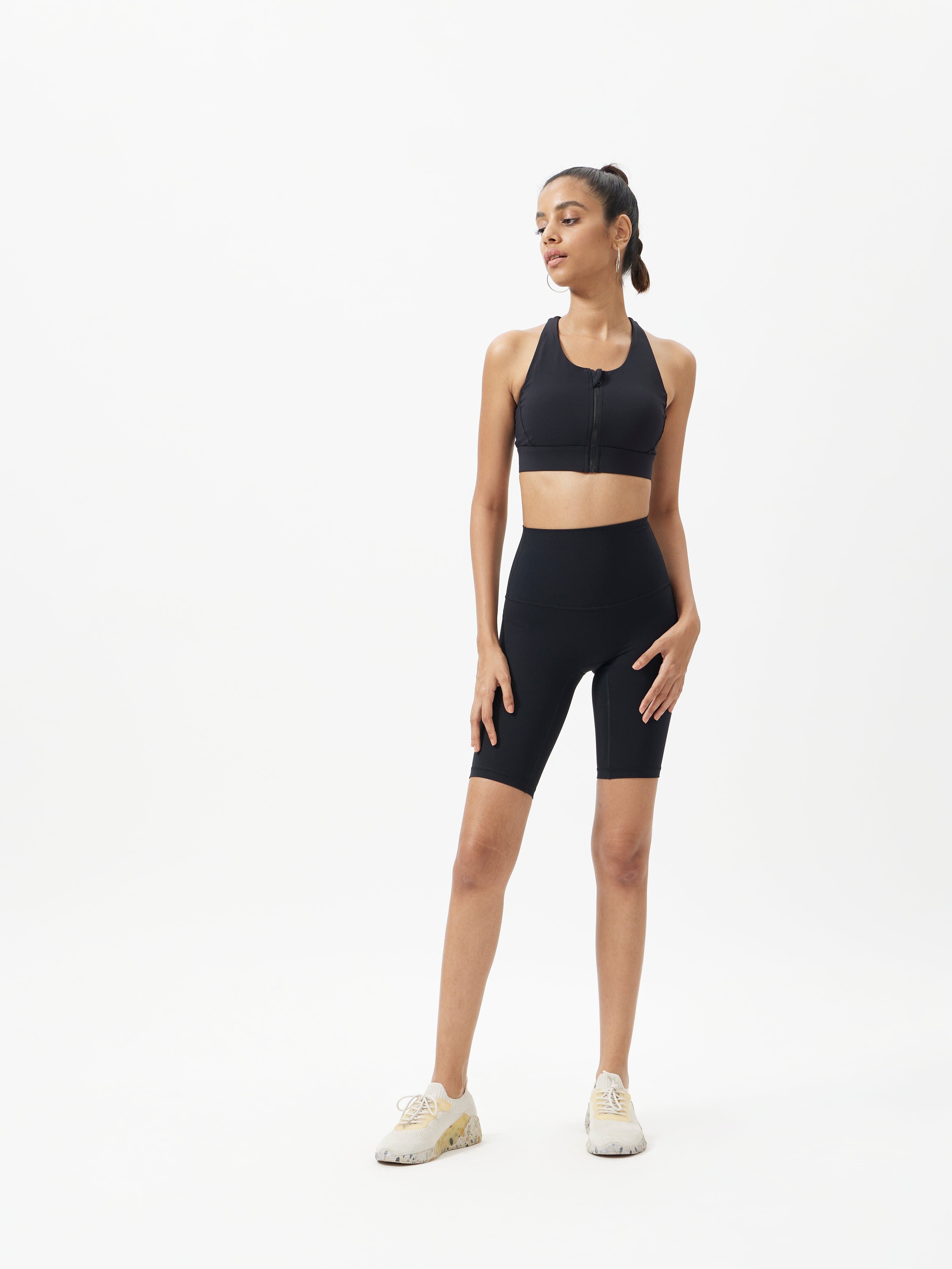 Coal Seamless Biker Shorts