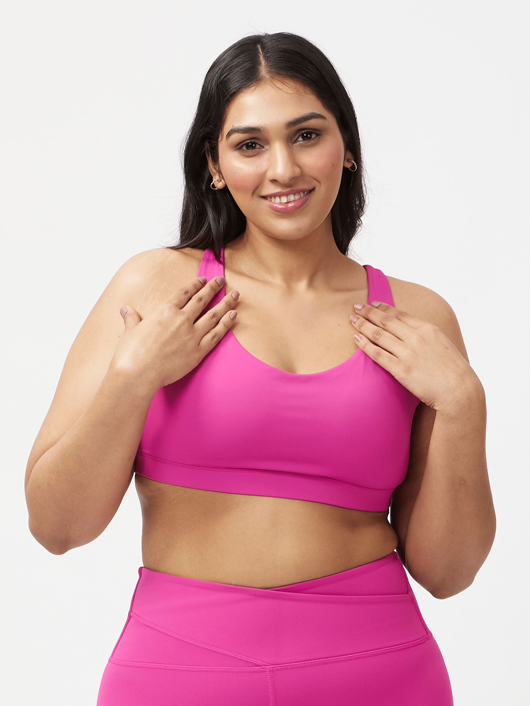 Candy Cross Over Sports Bra