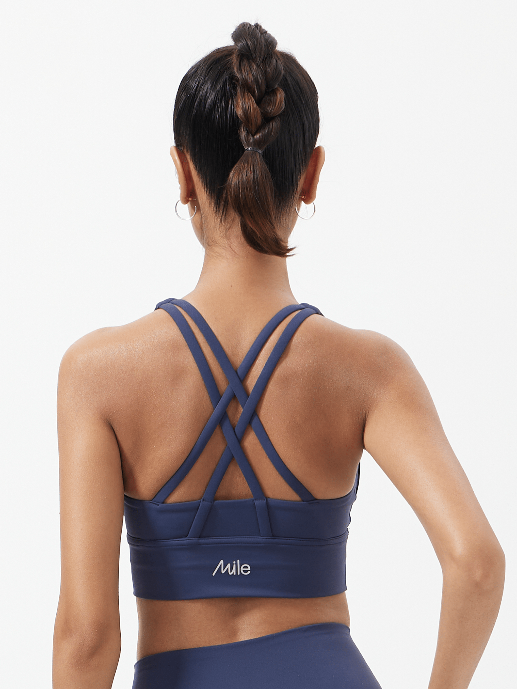 Ink Cross Back Sports Bra